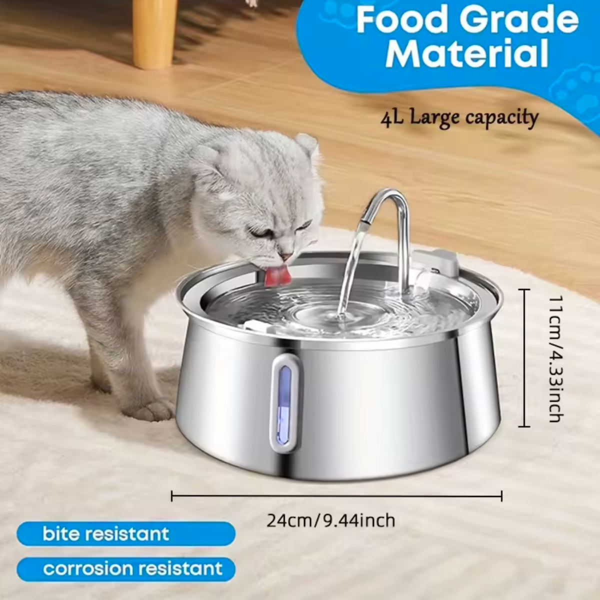 MrFounty SmartFlow Automatic Pet Fountain